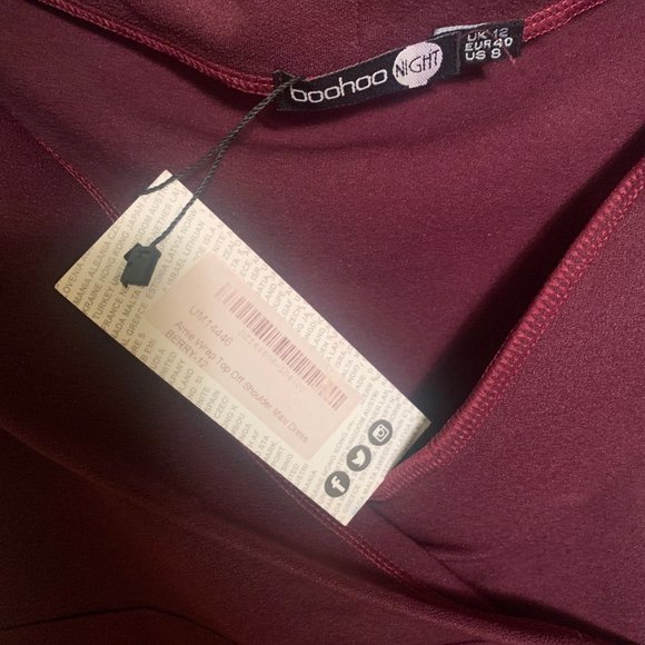 Off The Shoulder Wrap Maxi Dress - Picture 3 of 3